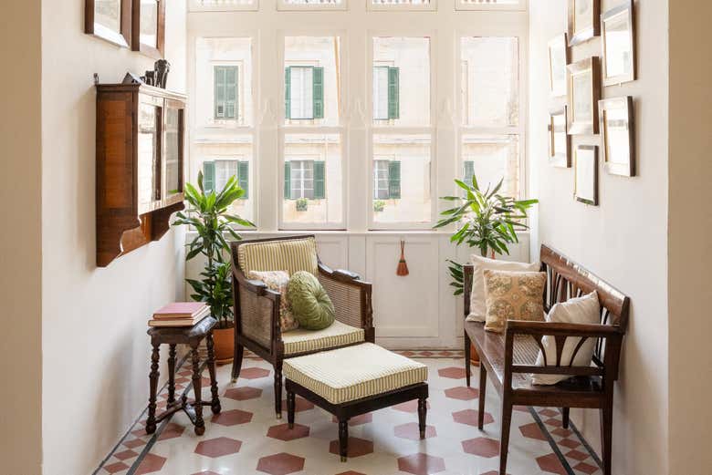 Diseños únicos en los pasillos