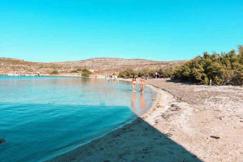 St Maria Bay on Comino