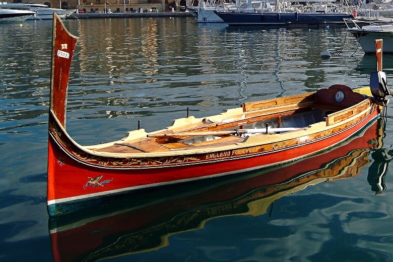 Dgħajsa, embarcation traditionnelle maltaise