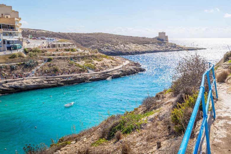 La Baia di Xlendi, nel sud dell'isola di Gozo
