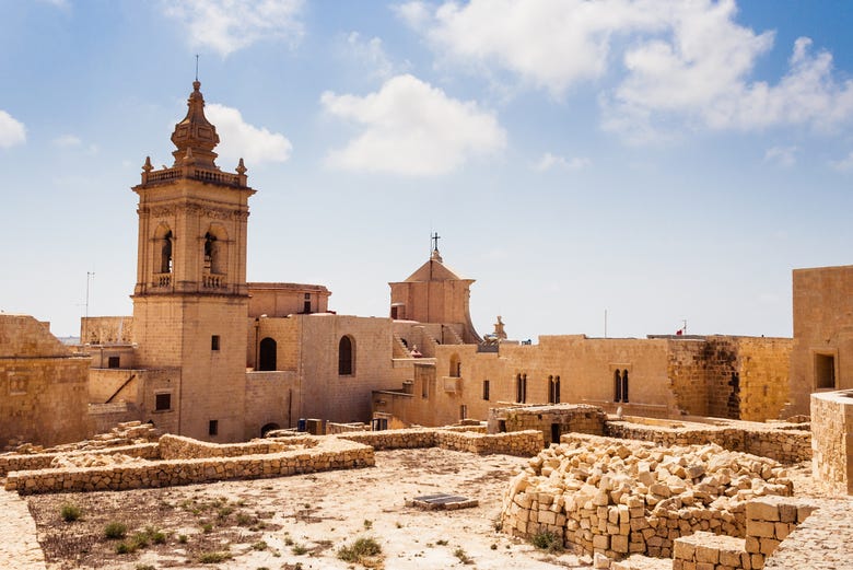 A histórica Cidadela de Gozo
