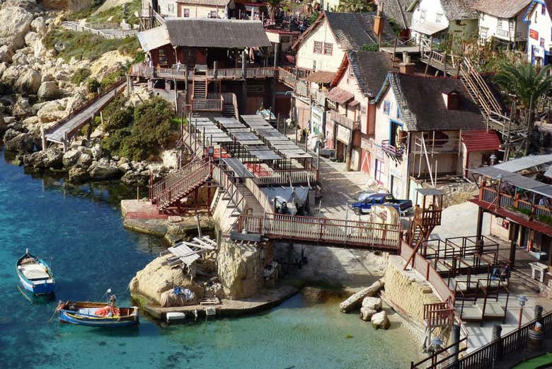 Il Popeye Village, riproduzione di Sweethaven