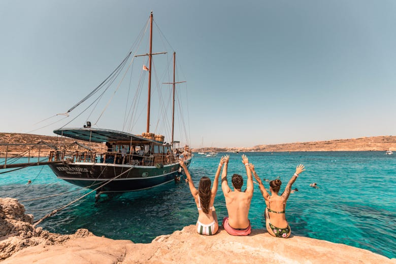 Fondearemos en bellos lugares del archipiélago maltés