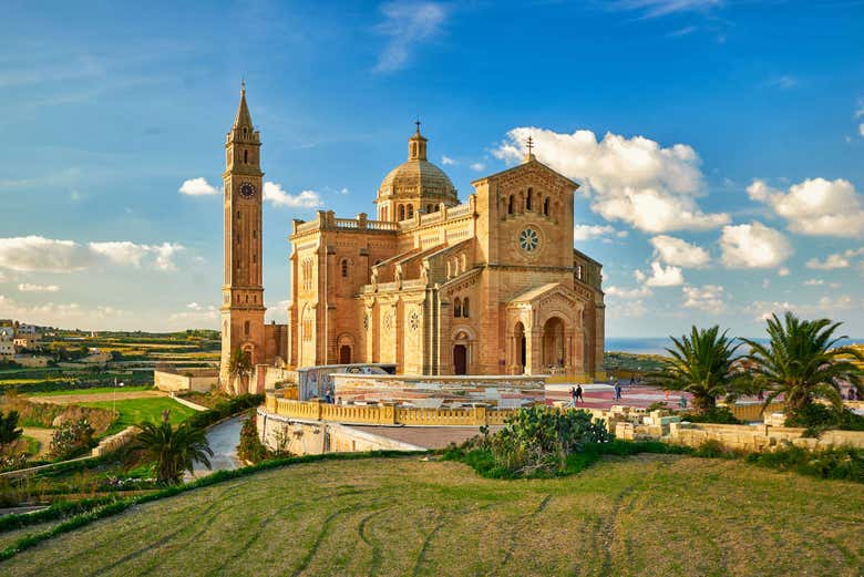 Santuario en el valle de Gozo