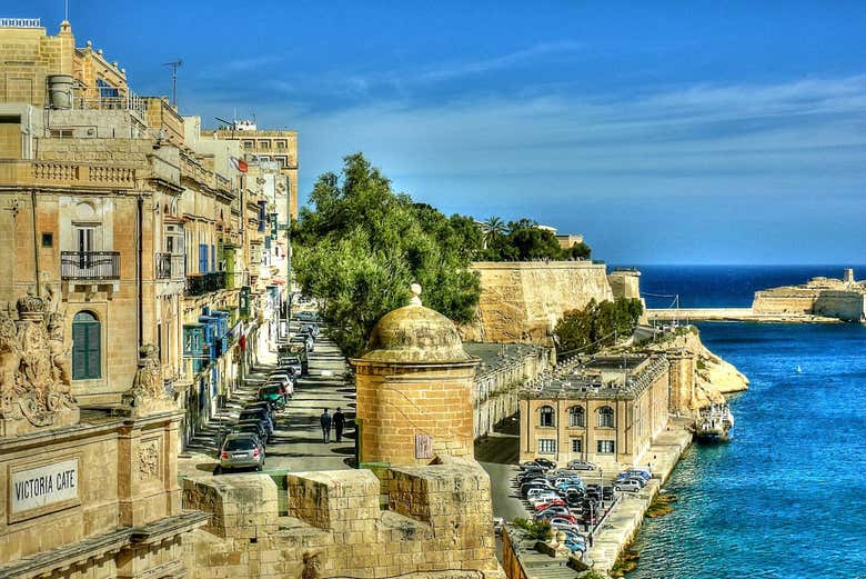 Vista su La Valletta