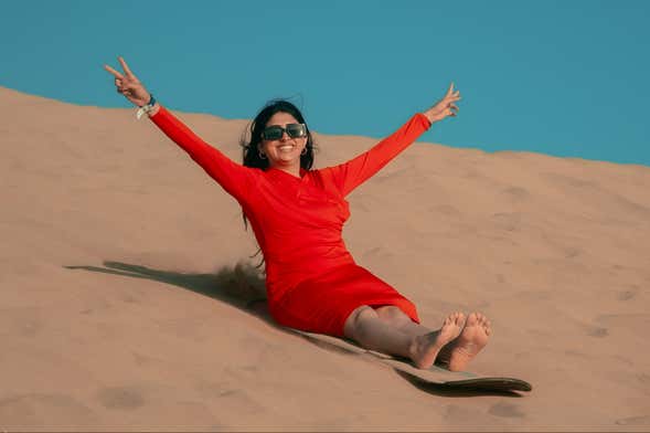 Excursión a las dunas de Timlalin + Quad o sandboarding