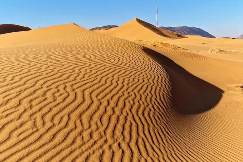 Las impresionantes dunas de El Borj