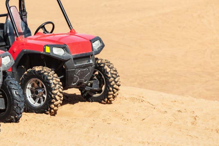 ¡A toda velocidad en el buggy!