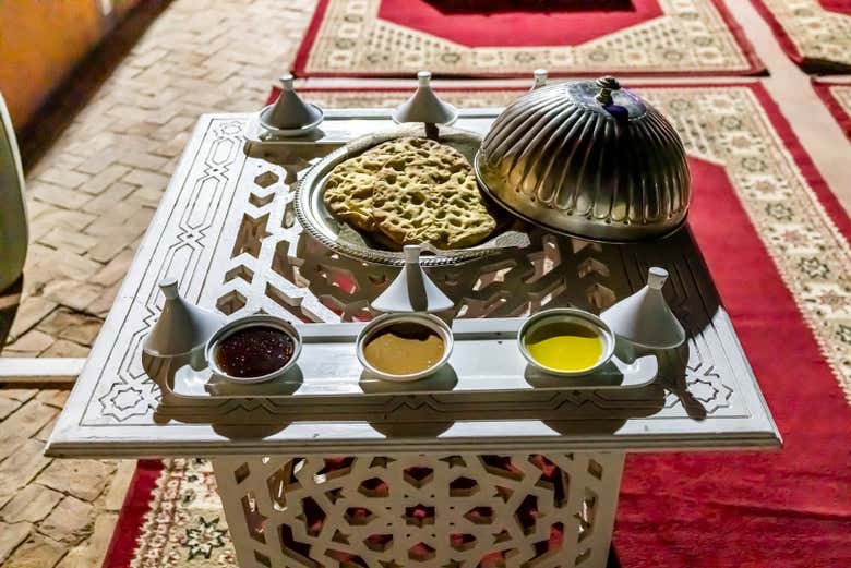 Enjoy different Moroccan delicacies