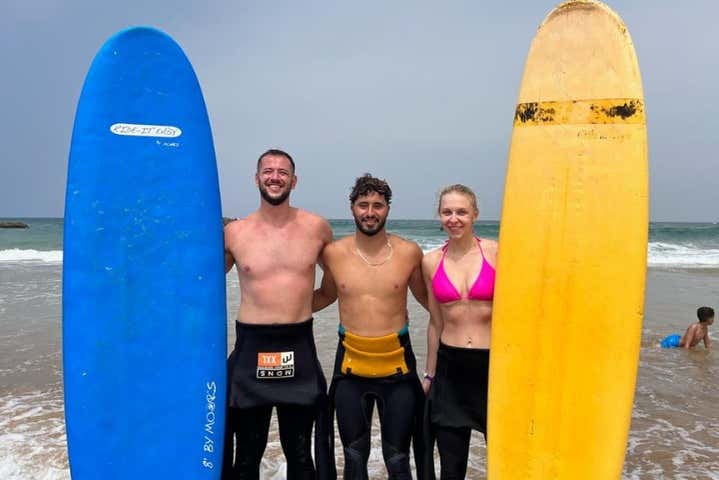 Tudo pronto para pegar as ondas de Agadir