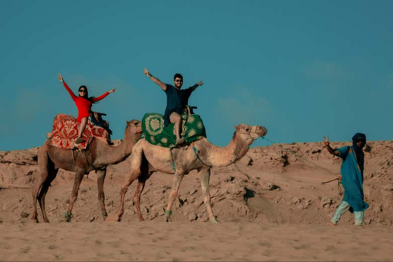 Paseando en camellos