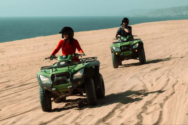 Disfrutando de los quads