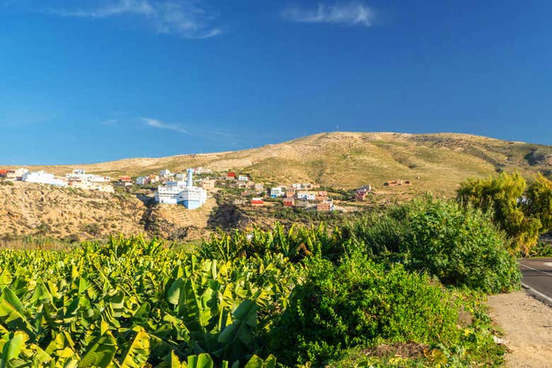 Vista del pueblo Tamri