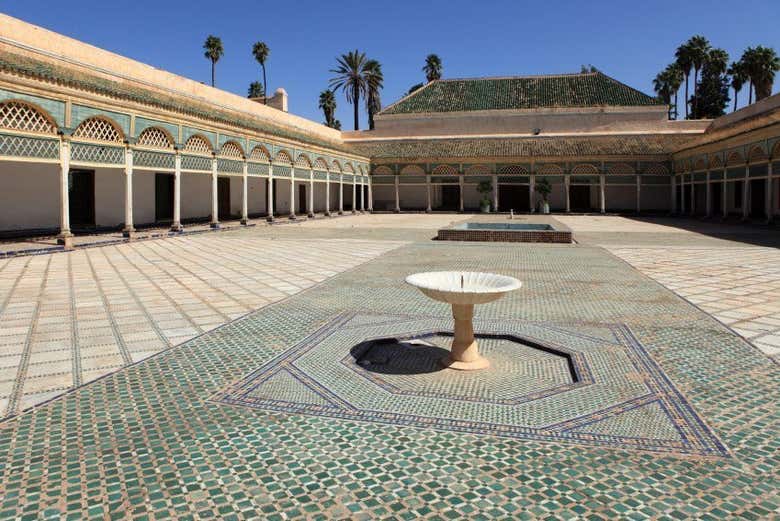 Il cortile interno del Bay Palace
