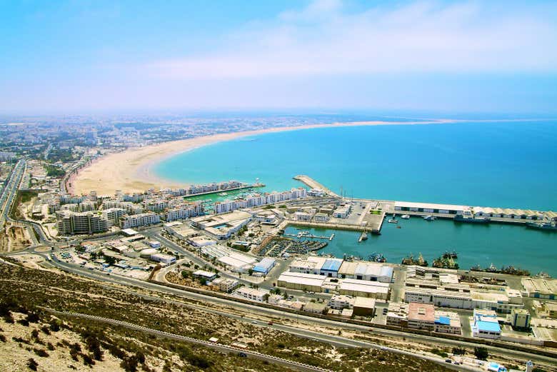 Vue panoramique d'Agadir