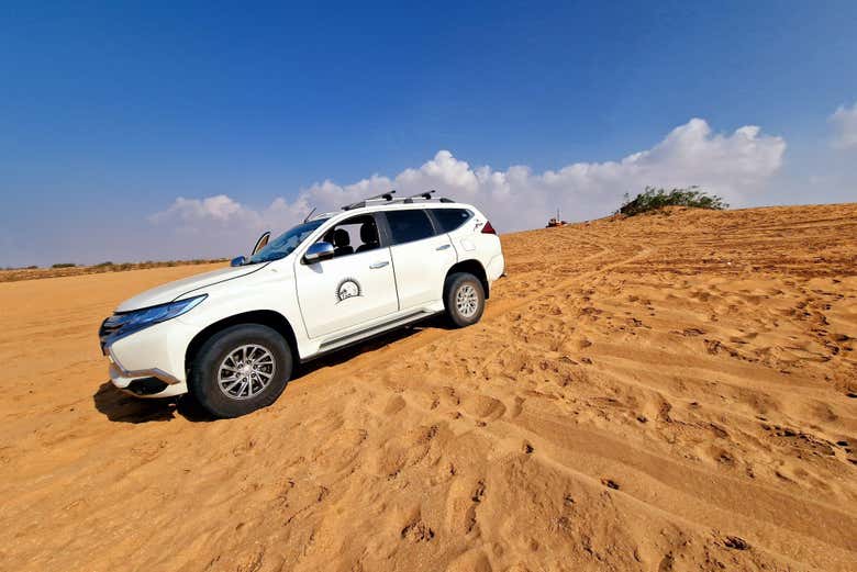 Traversez le désert en 4x4