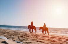 Passeio a cavalo pela costa de Agadir