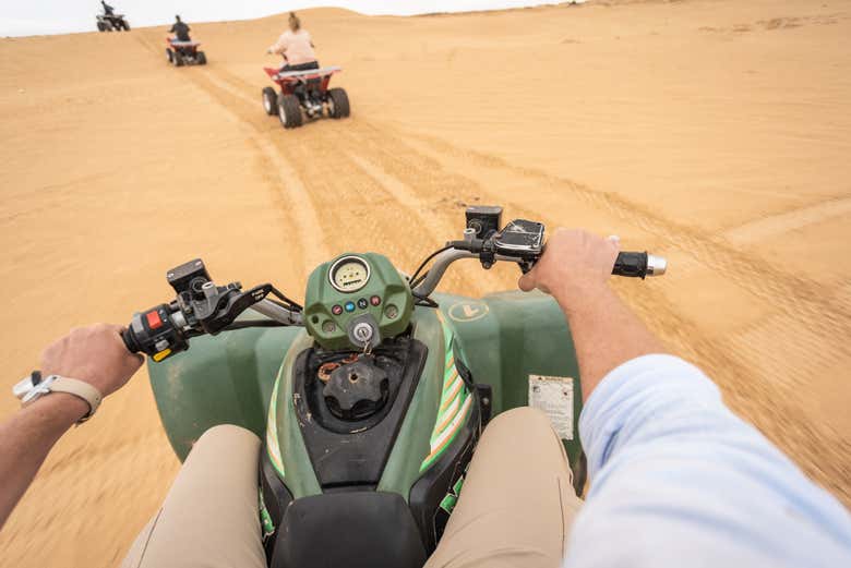 Quad tour to Oaurzazate