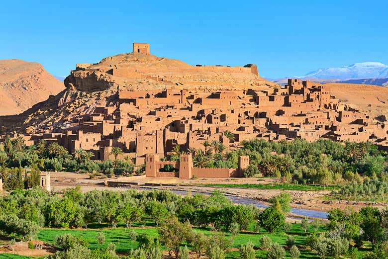 Scenery of Ait Ben Haddou