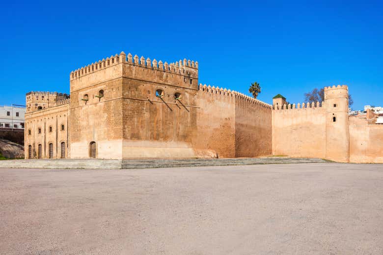 Detalle de la kasbah de Rabat