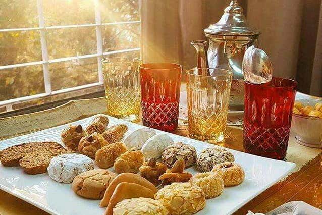 Pâtisseries et thés marocains