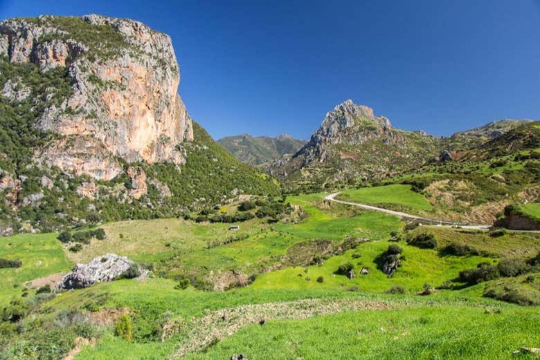 Caminos que recorreremos en esta excursión desde Chefchaouen