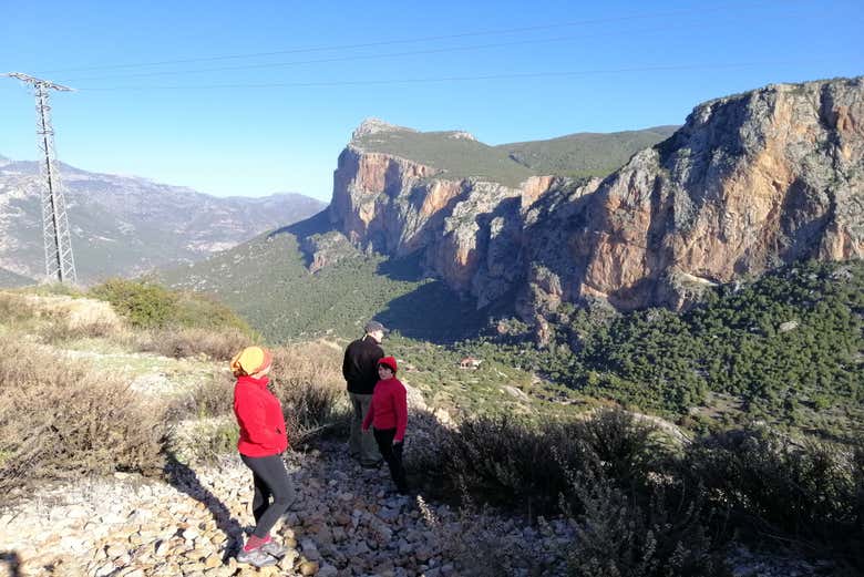 Vue du Canyon d'Akchour