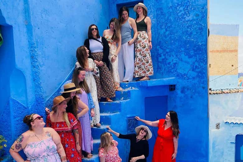 Découvrez les magnifiques façades bleues de Chefchaouen