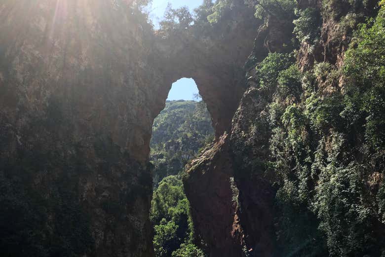 Pont de Dieu, près d'Akchour