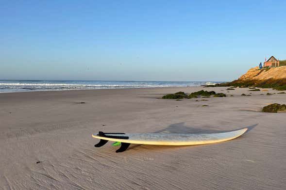 Curso de surfe em Dakhla