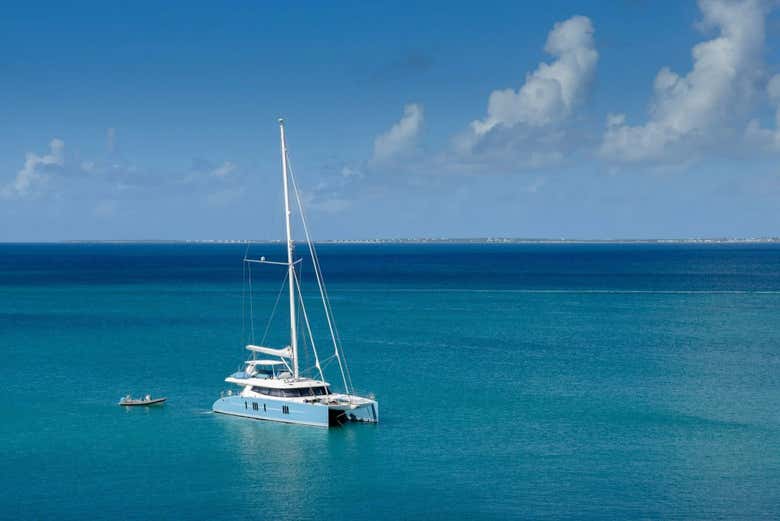 Croisière en catamaran dans la baie de Dakhla