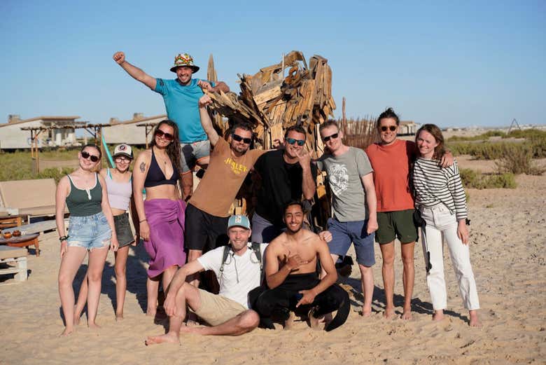 Une photo de groupe souvenir
