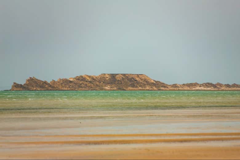 Le littoral de l'île du Dragon