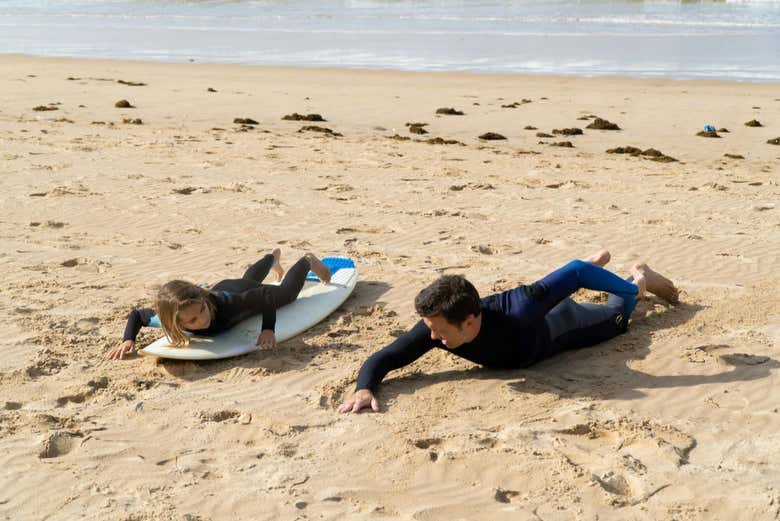 Vous apprendrez pas à pas à conquérir les vagues