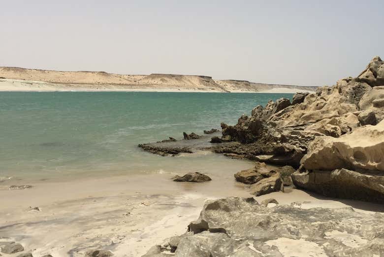Plage de Portorico à Dakhla