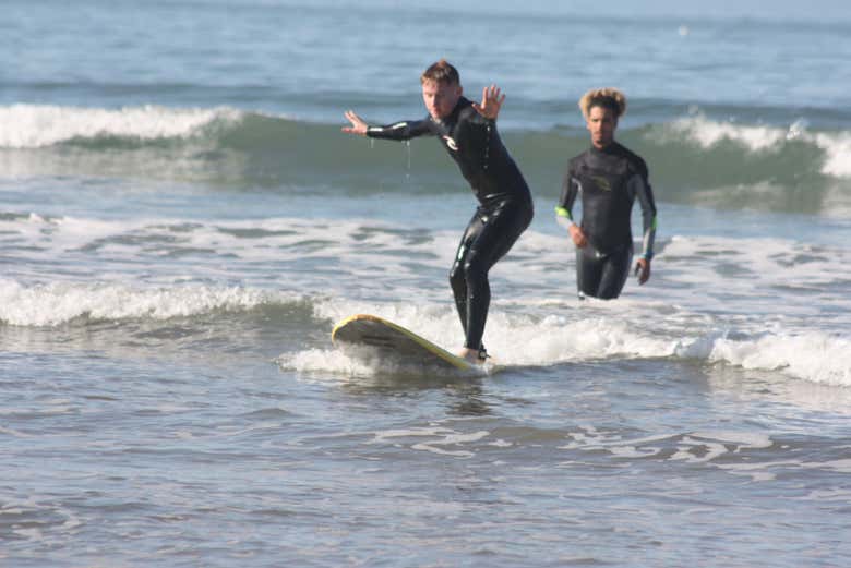 Dominando a técnica do surfe