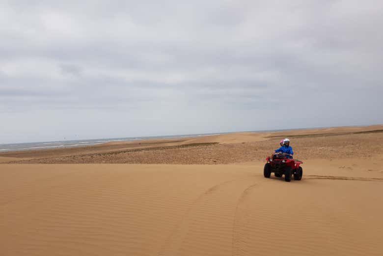 Atravesando las dunas