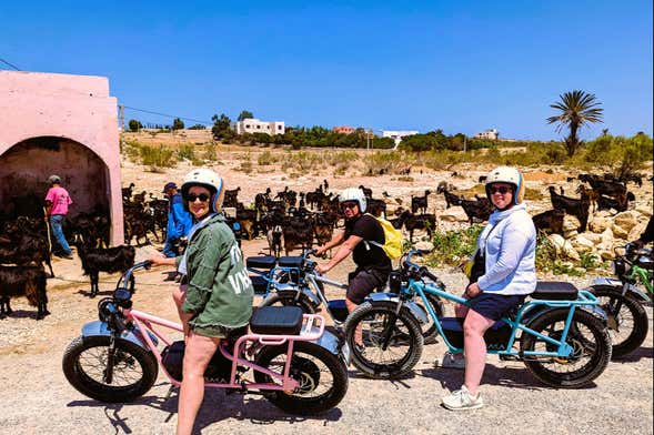 Tour en moto eléctrica por Esauira