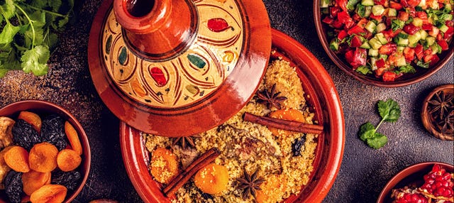 Clase de cocina marroquí en Fez