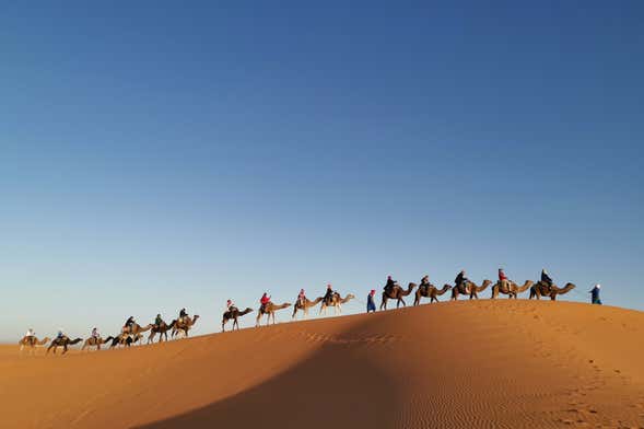 Excursión privada de 4 días a Merzouga finalizando en Marrakech