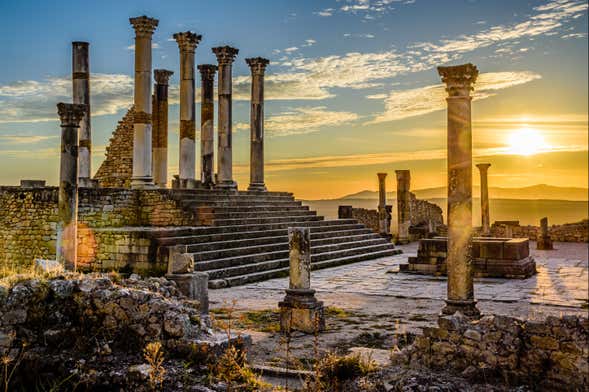 Excursión a Volubilis, Mulay Idrís y Meknes