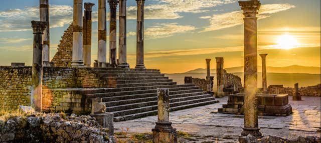 Excursion privée à Volubilis, Moulay Idriss et Meknès