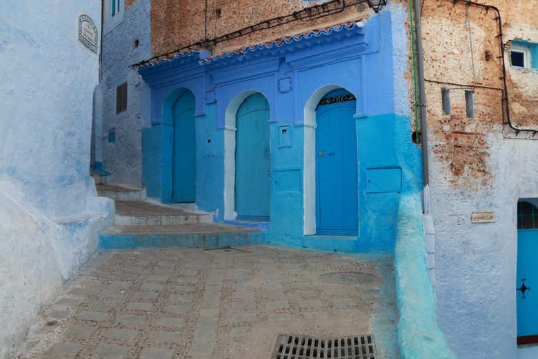 Admirez les couleurs de Chaouen