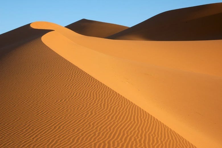 Les dunes d'Erg Chebbi