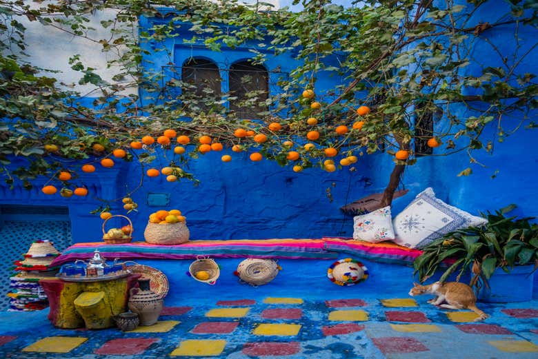 Un bel endroit à Chefchaouen