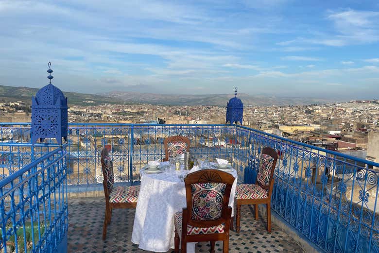 Terraza del restaurante
