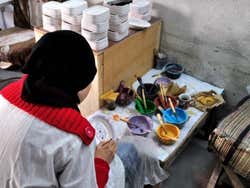 Shopping a Fès, ceramica