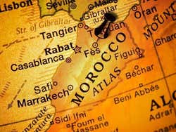 Come arrivare a Fès, mappa