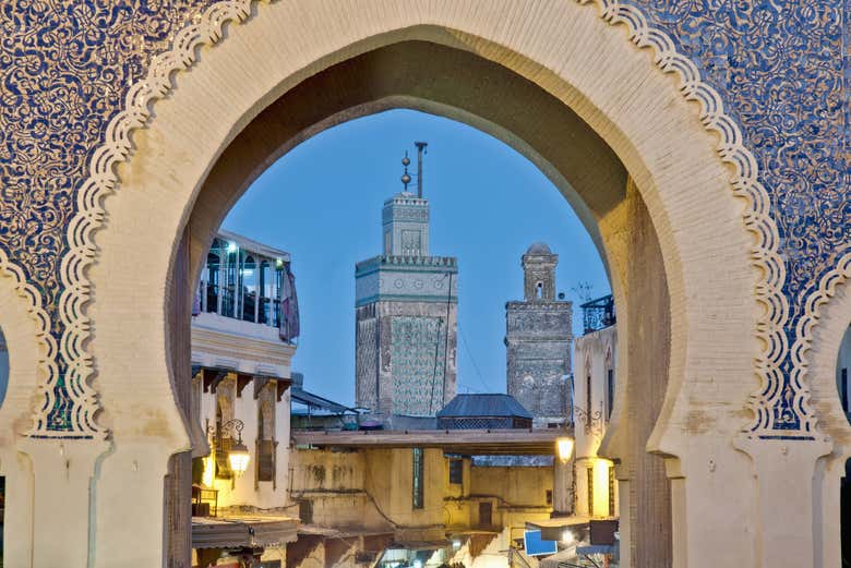 Detalhe da Porta de Bab Bou Jeloud