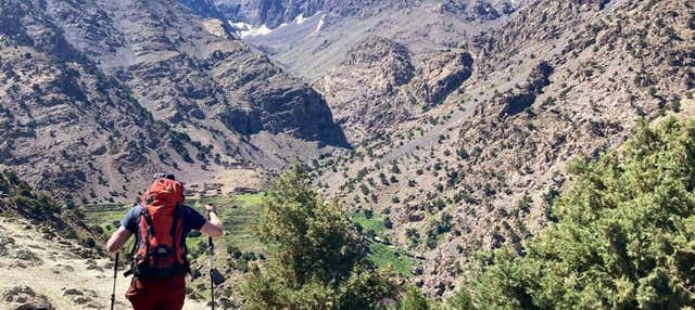 Ruta de 2 días de trekking por las montañas del Atlas